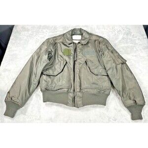 VTG 1981 US Air Force CWU-45/P Flight Jacket Lancer Nomex MIL-J-833888 Medium M